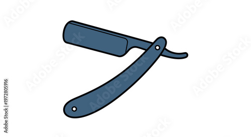 Vintage Straight Razor Barber Tool