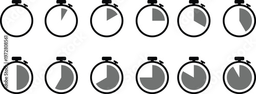 Vector Math Operators Set: Equal, Multiply, Minus, Divide Icons
