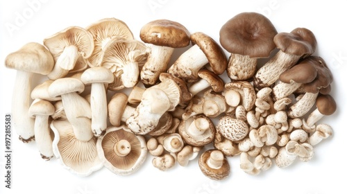 A Culinary Collection of Fresh Gourmet Mushrooms