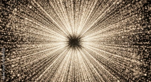 Golden Light Burst Concentric Sparkles Radiating Festive Celebration Fantasy Atmosphere Energy Flow Galactic Wonders Cosmic Shine Hypnotic Glow Decorative Design Element Festive backdrop
