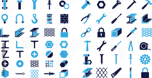 Collection of cute cartoon dog and pet icons for a veterinary clinic or animal lover.