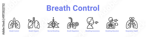 -Breath Control web icons in banners and collections