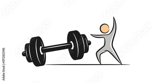 Morning routine healthy habits lifestyle illustration fitness concept