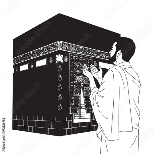 Funny cartoon illustration of a man and woman in humorous situations on a roof and in the street