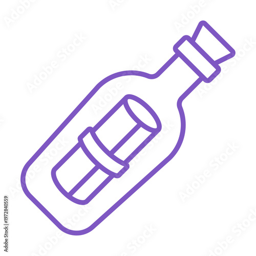 Message In Bottle Icon