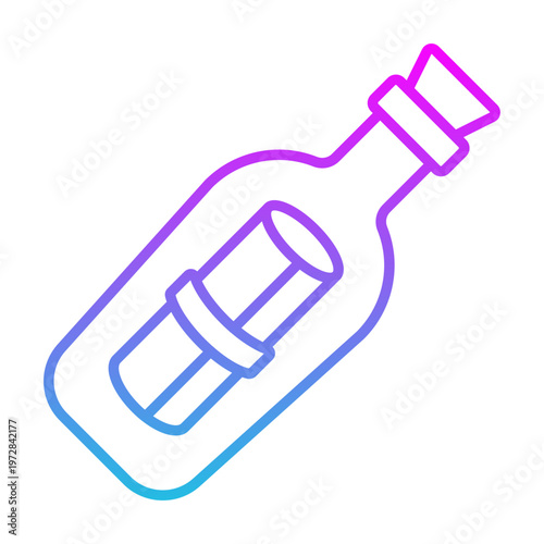 Message In Bottle Icon