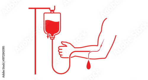 Blood transfusion medical procedure
