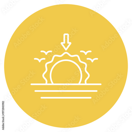 Sunset Icon