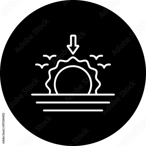 Sunset Icon
