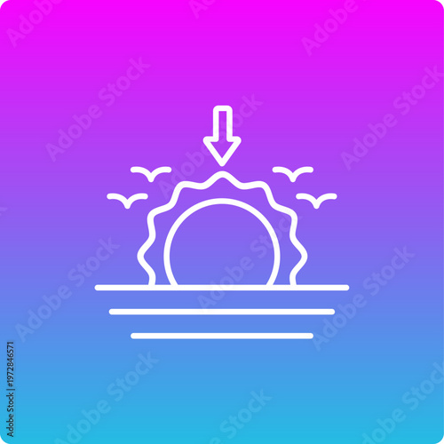 Sunset Icon