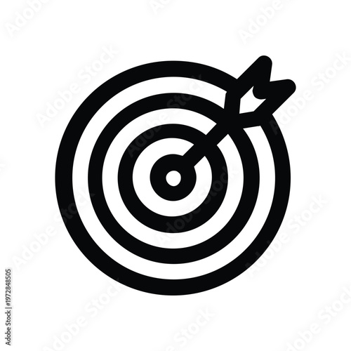 Target Marketing Goal Icon