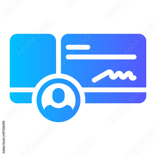 contract gradient icon