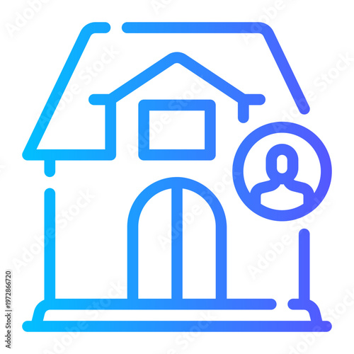 people gradient icon