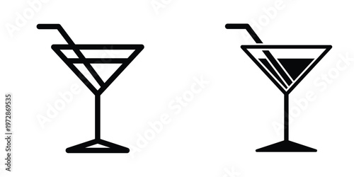 Wine glass icon design template