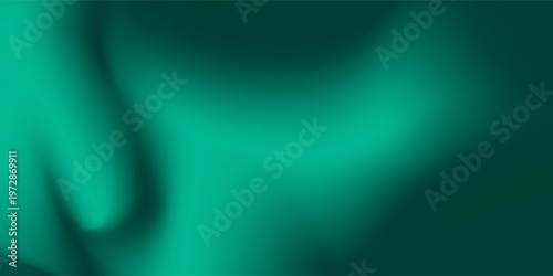Minimalist abstract green backdrop with silky gradient waves and blurred shapes, stylish and calming design suitable for corporate, tech, and creative projects.