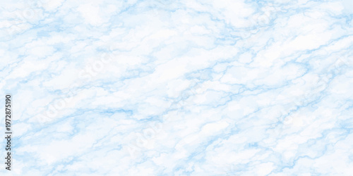 Beautiful bright blue sky with fluffy white clouds on a sunny summer day creates a clear nature cloudscape and peaceful atmosphere outdoors