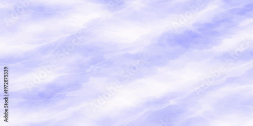 A beautiful summer view of fluffy white clouds in a clear blue sky background creates a sunny and high atmosphere for this nature cloudscape on a bright day