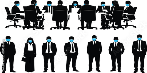 Abstract blue pattern of water droplet shapes on solid black background minimalist geometric design for creative digital art and modern backdrop