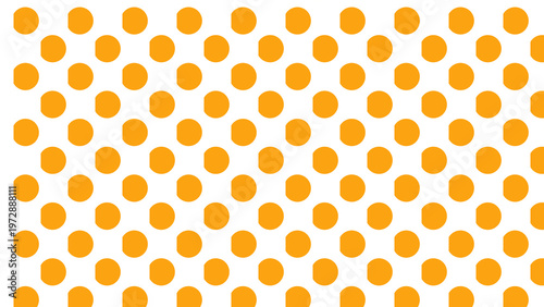 Abstract Dot Pattern: A repeating pattern of orange dots arranged in a grid-like fashion, creating a visually engaging and minimalist design.