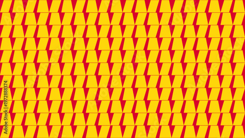 Geometric pattern with Bright Color: A visually arresting composition featuring a vibrant pattern, with repeating shapes. 