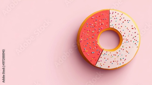 Donut Chart Representing Unhealthy Food Consumption