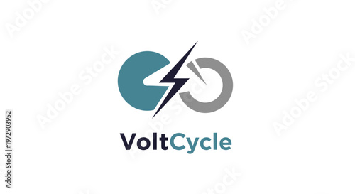 Free Download VoltCycle company logo branding design. - GFXLoad