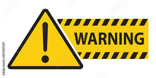 Warning danger sign Victor Illustrations Art