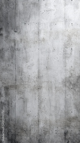 Grayscale Textured Concrete Wall with Vertical Lines.