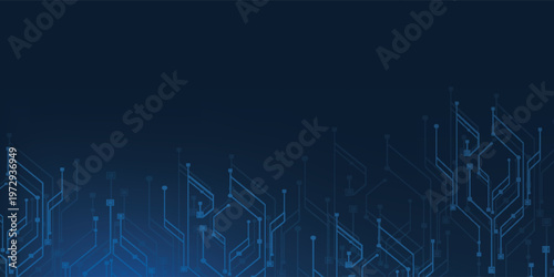 Digital futuristic machine learning design. AI graphic design for websites, banners, headers, social media, mobile apps, UI. vector ilustration eps10.