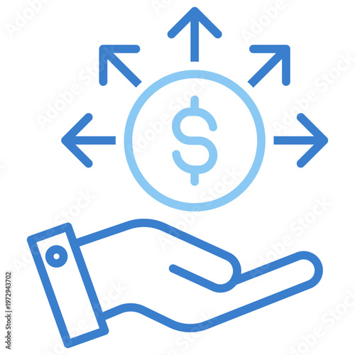 Liabilities Dual Tone Outline Icon