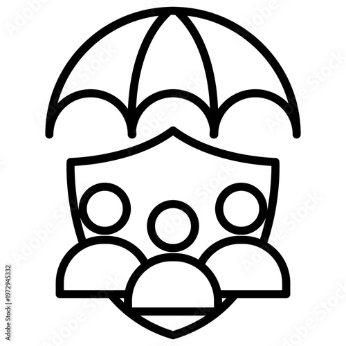 Family Outline Icon