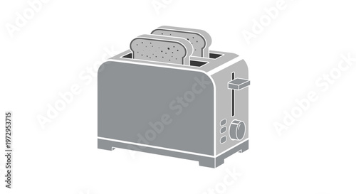 Toaster Appliance Kitchen Device.