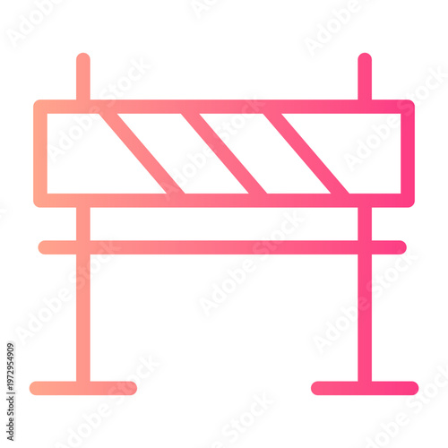 barrier gradient icon