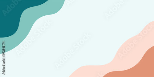 A modern, cheerfully colored abstract background with simple wave shapes. Perfect for advertising, marketing, presentations, business, and wallpapers.
