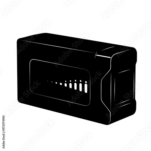 High-Capacity Drone LiPo Battery Silhouette for Aviation Power Solutions