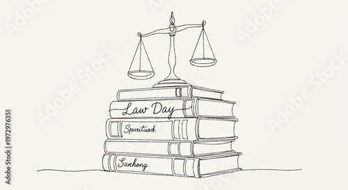 Law books, Last Day, legal scales, justice concept, law library, lawyer, court