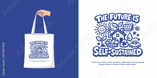 Eco-friendly Tote Bag Design for Sustainable Living