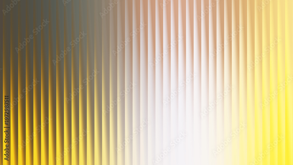 Fototapeta premium Vertical striped background features a warm transition from golden yellow to light beige, offering a versatile backdrop for creative applications.