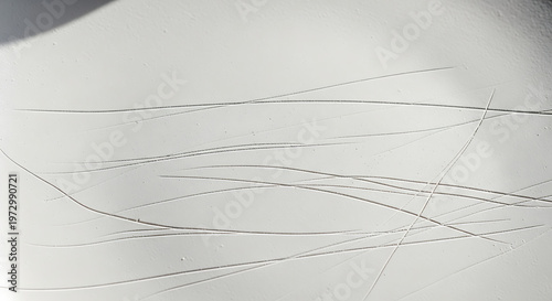 Loose Dark Hair Strands