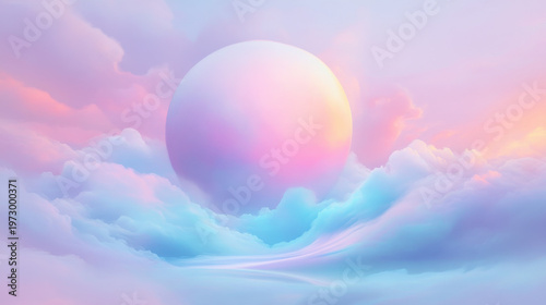 Strangely shaped clouds