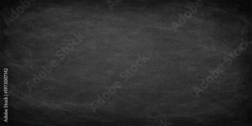 Abstract dark chalkboard surface, perfectly suited to convey information in a classroom setting, announcement and education concept.