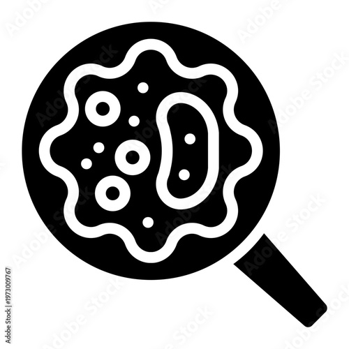 Biology  icon glyph style vector graphic illustration. Suitable for website design, app, template.