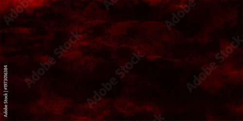 A dark red grunge background with copy space featuring a fiery orange sunset sky and purple storm clouds infused with smoky textures and natural sunlight