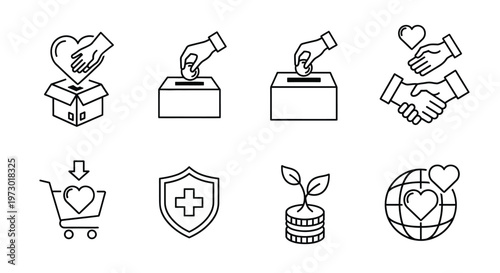 Steps to create a heart-shaped container for gifts or keepsakes Vector