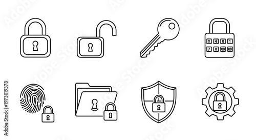 Various representations of a human figure in different contexts and forms Vector