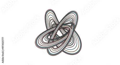 Intricate Metallic Sculpture Closeup Detail.