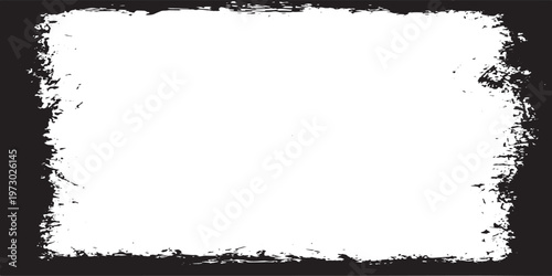 Distressed Grunge Frame Overlay Texture.