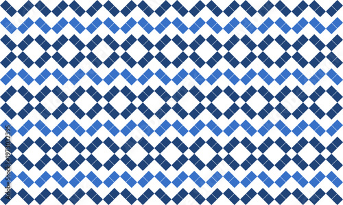 blue fabric texture, blue diamond checkerboard repeat pattern, repleteblue fabric texture, blue diamond checkerboard repeat pattern image, design for fabric printing, rhombus grid net, horizontal wave