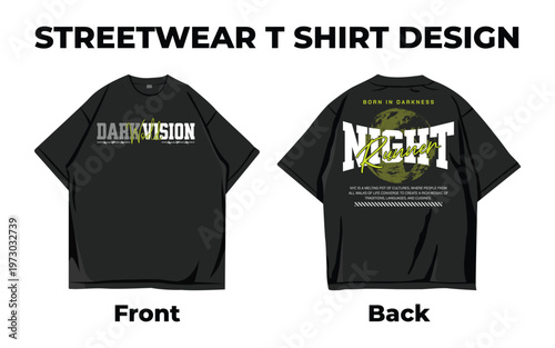 Urban Streetwear typography graphic tee