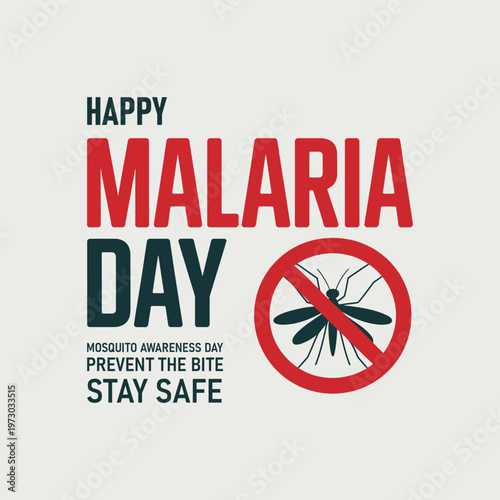 Mosquito awareness campaign on Malaria Day to prevent bites stay safe